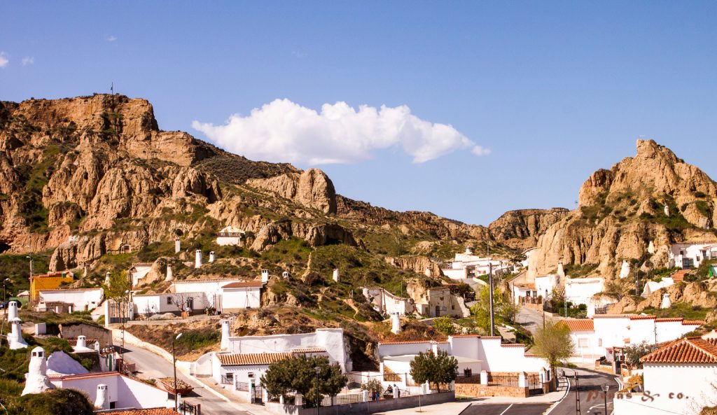 comarca de Guadix y sus cuevas