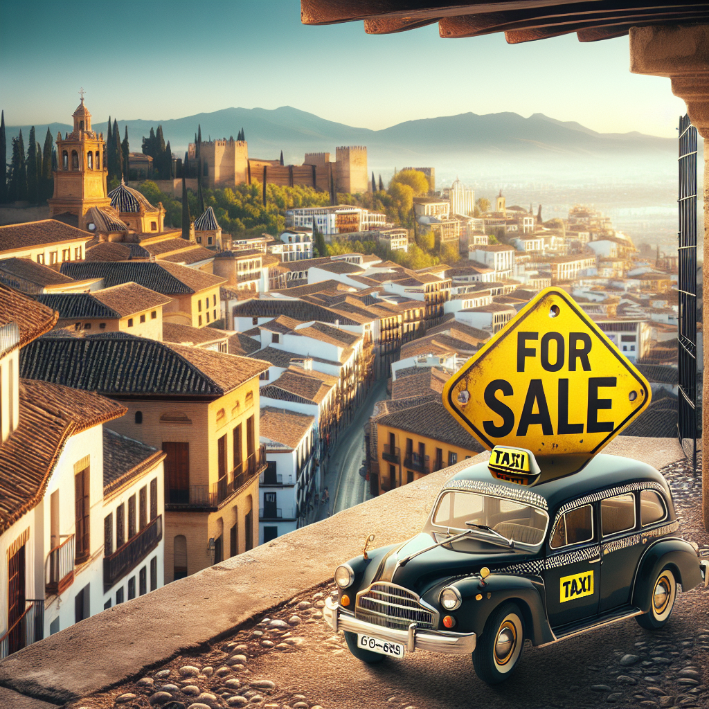 licencia de taxi en venta granada