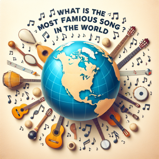 ¿Cuál es la Canción Más Famosa de Todo el Mundo? ¿Cuál es la canción más famosa de todo el mundo?
