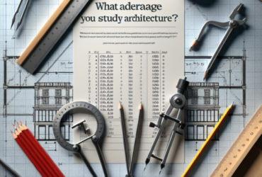 ¿Qué promedio debes tener para estudiar Arquitectura? ¿Qué promedio debes tener para estudiar Arquitectura?