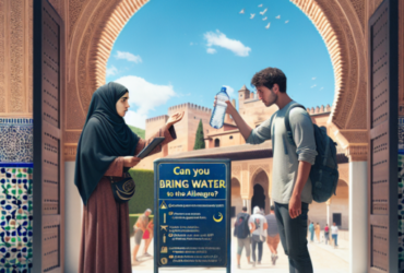 ¿Se puede llevar agua a la Alhambra?