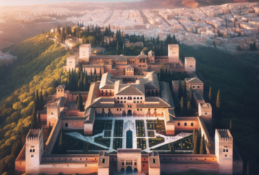 ¿Cuáles son dos datos interesantes sobre la Alhambra?