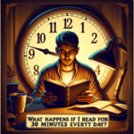 ¿Qué pasa si Leo 30 minutos todos los días?