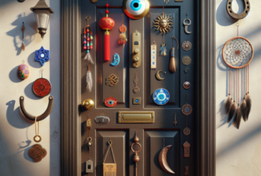 ¿Qué poner en la puerta de la casa para protección?