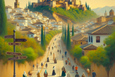 ¿Se puede caminar desde Granada a la Alhambra?