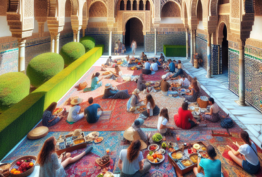 ¿Se puede conseguir comida dentro de la Alhambra?