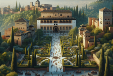 ¿Cuántas personas viven en la Alhambra?