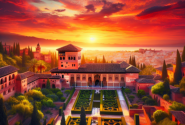 ¿Qué rey vivia en la Alhambra?