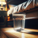 ¿Qué significa un vaso de agua con sal debajo de la cama?