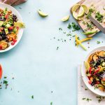 Plato de comida saludable preparado en pocos minutos